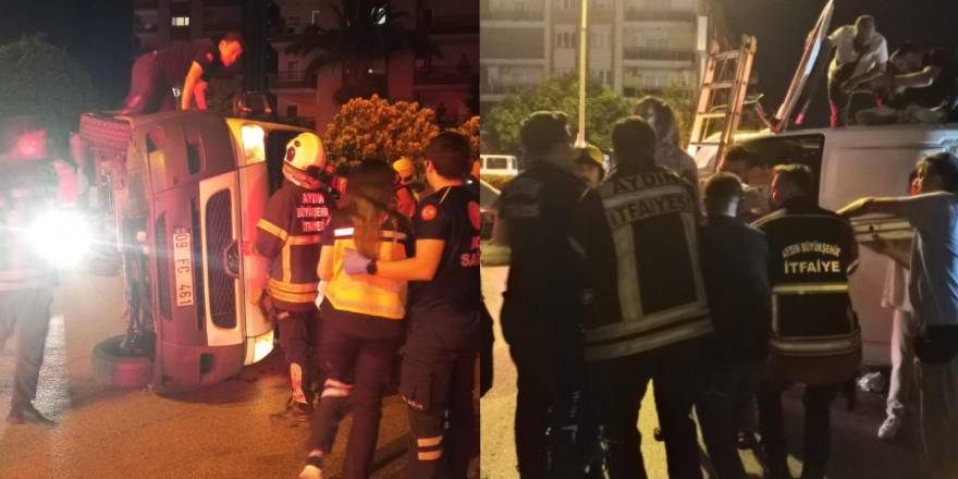 Aydın’da trafik kazası: 2 yaralı