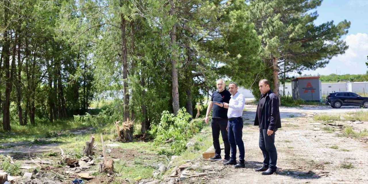 Akçadağ Belediyesi’nin yeni hizmet binasında çalışmalar sürüyor