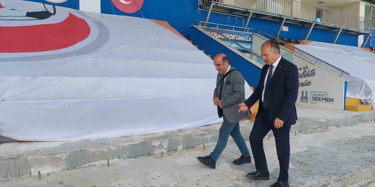 Kazımkarabekir Stadı Süper Lige hazırlanıyor