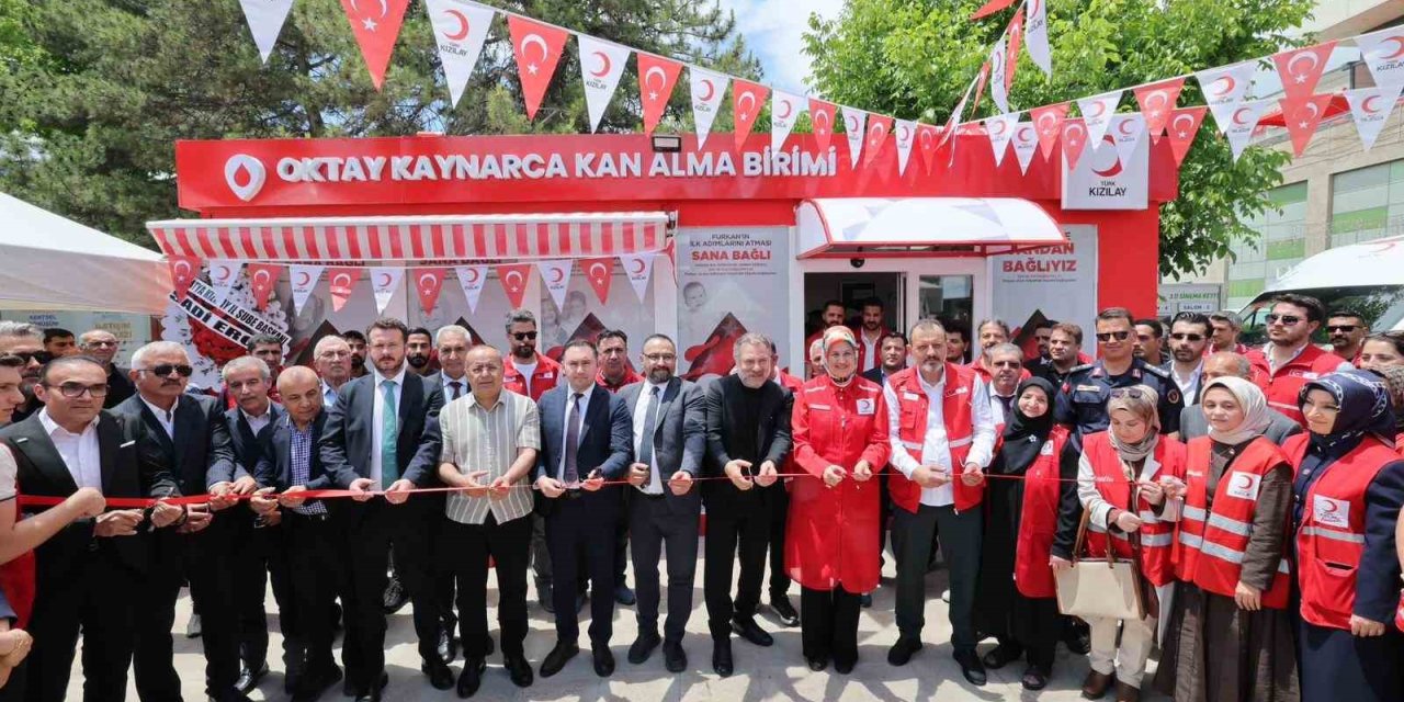 Oktay Kaynarca’nın adı Malatya Kan Alma Birimi’ne verildi