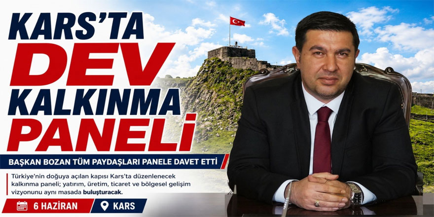 Kars’ta dev kalkınma paneli