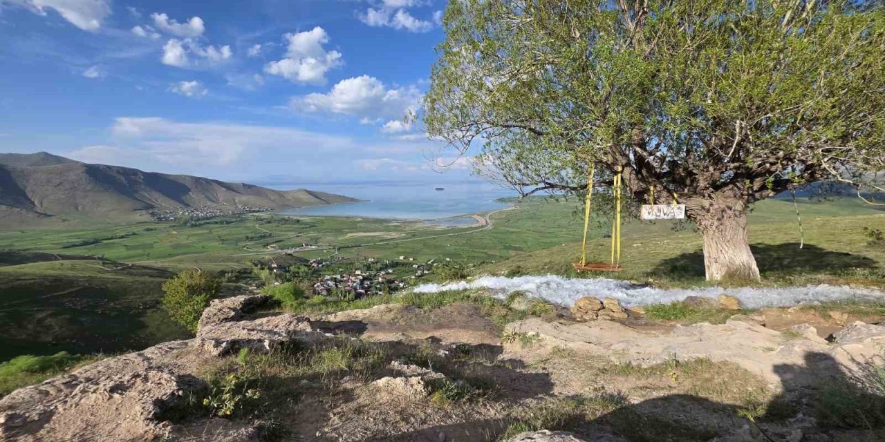 Van’ın koyları ve göl manzaralı mesire alanları doğaseverleri büyülüyor