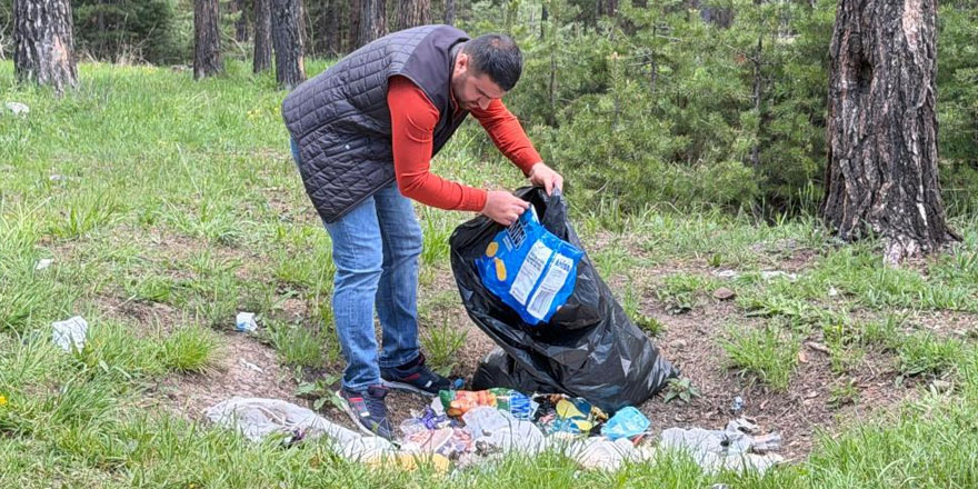 Sarıkamış'ta çevre temizliği