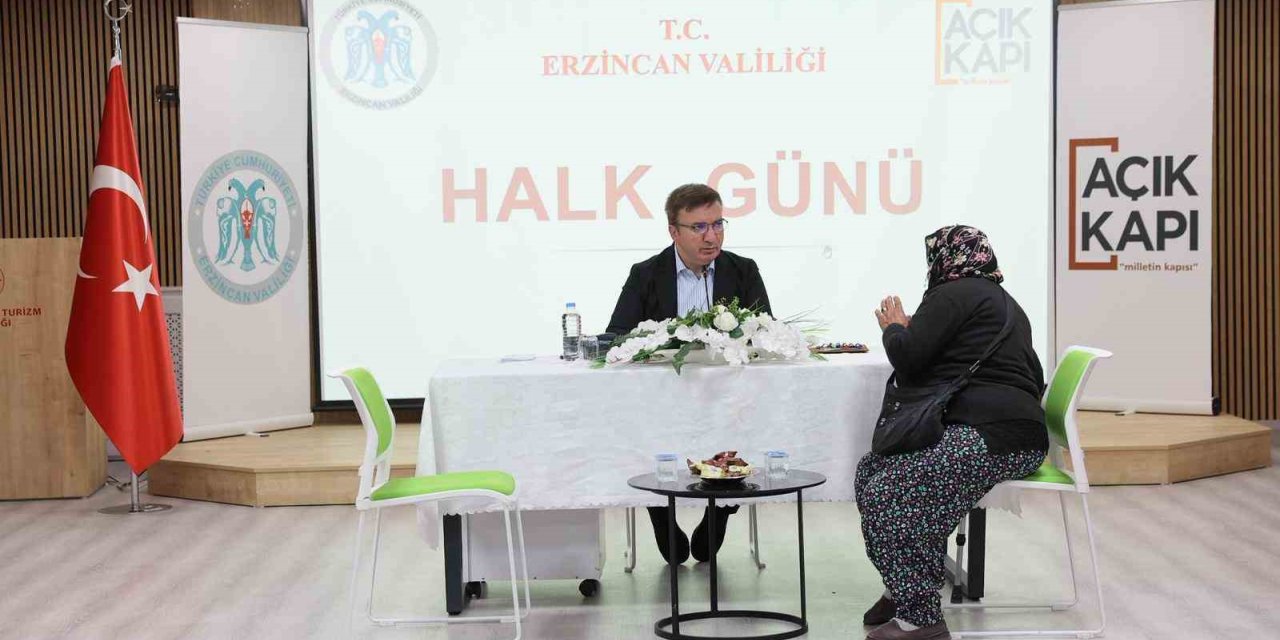Vali Aydoğdu, Halk Günü’nde vatandaşların taleplerini dinledi