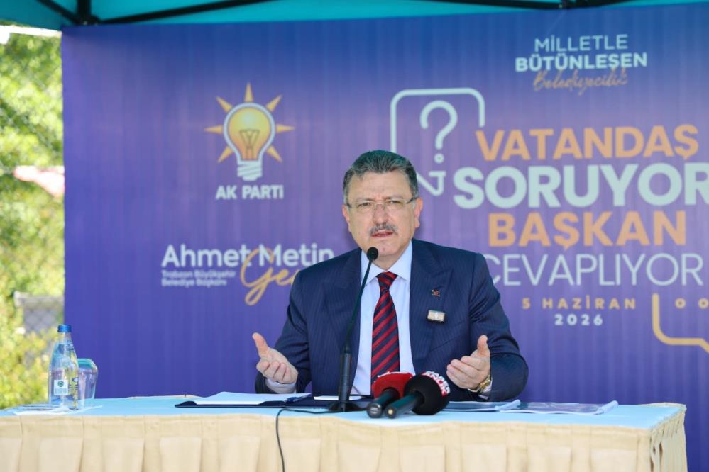 Trabzon’da “Vatandaş Soruyor Başkan Cevaplıyor” Buluşması