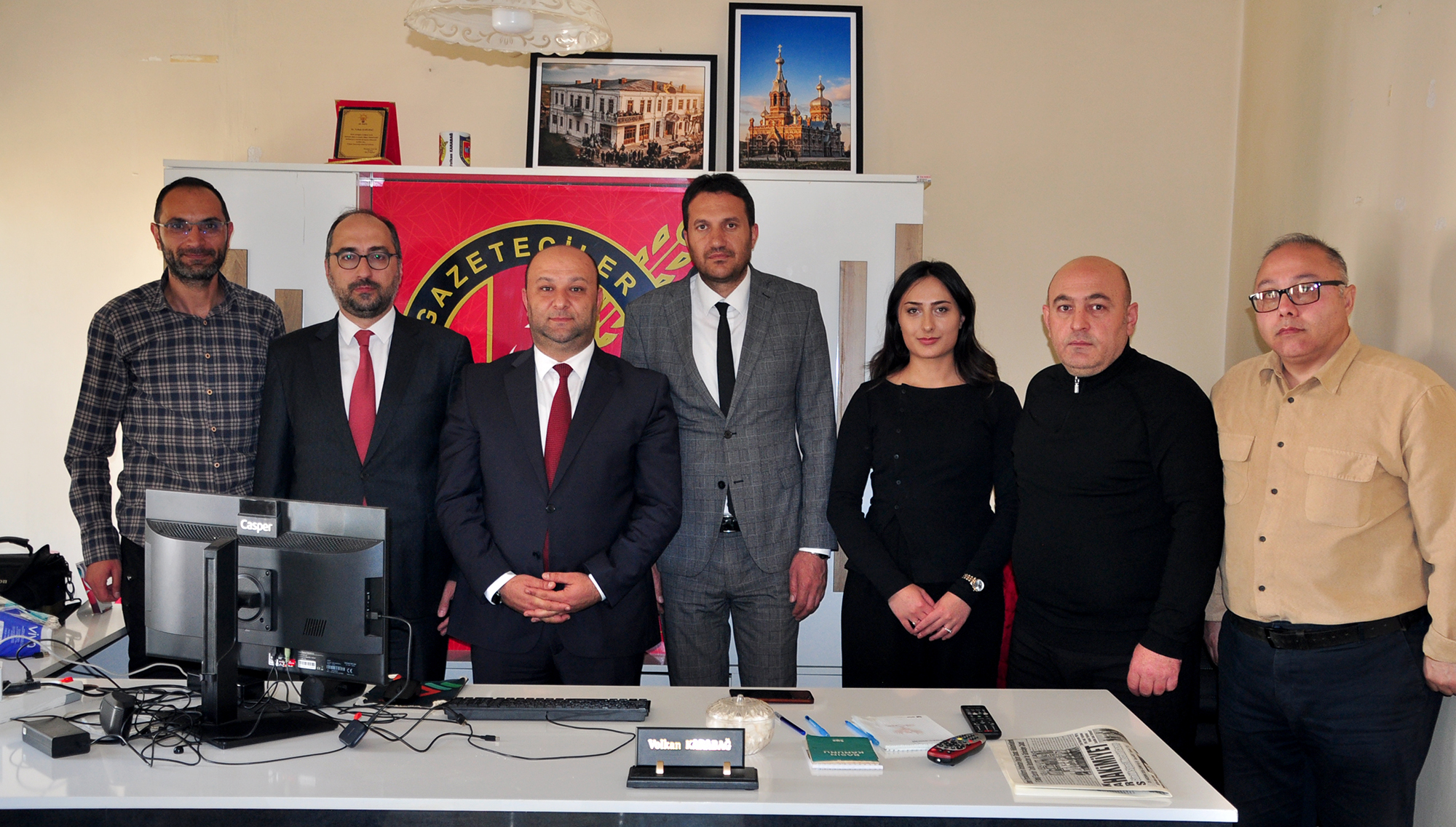 Bölge Müdürlerinden Kars Hakimiyet Gazetesi'ne Ziyaret