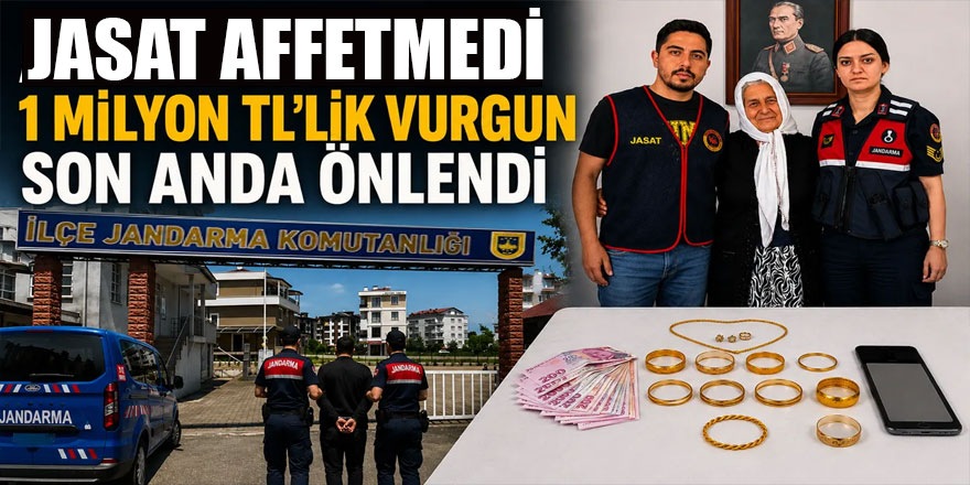 JASAT Telefon Dolandırıcılarına Ağır Darbe: 1 Milyon TL'lik Vurgun Suçüstü Önlendi