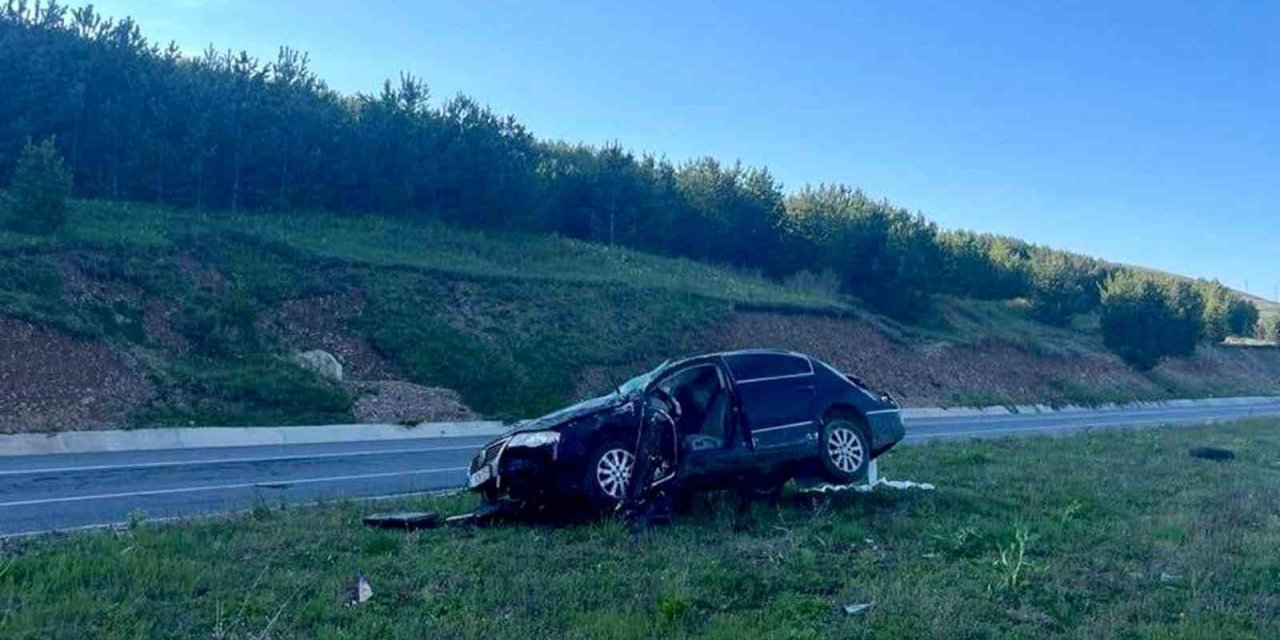 Ardahan-Göle karayolunda trafik kazası; 1 ölü