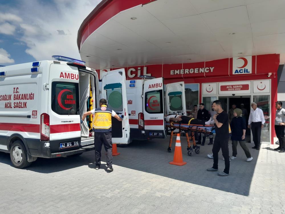 Konya’da Dehşet Anları: Araç Defalarca Takla Attı