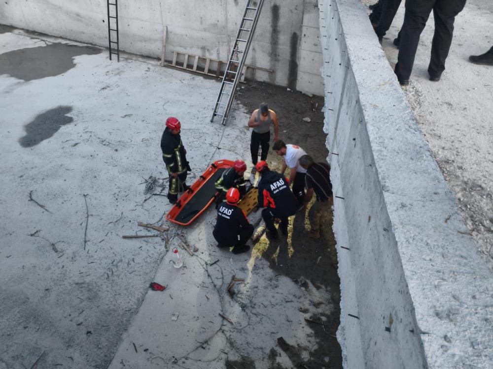 Kayseri’de bisiklet sürerken su kanalına düşen çocuk kurtarıldı