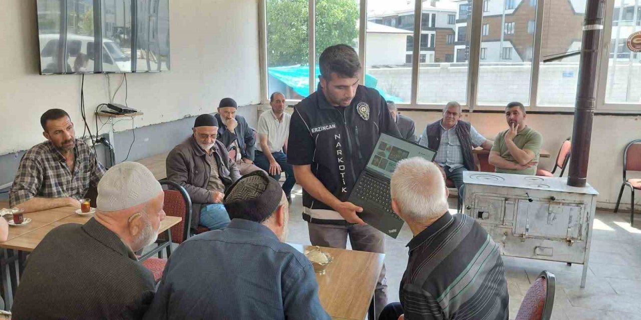 Erzincan’da bin 535 kişiye uyuşturucuyla mücadele eğitimi verildi