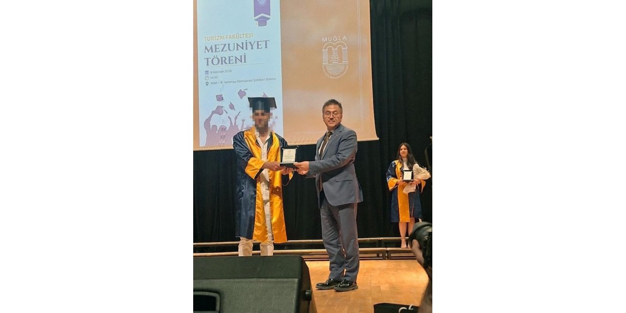Demir parmaklıklar ardında fakülte birinciliğine