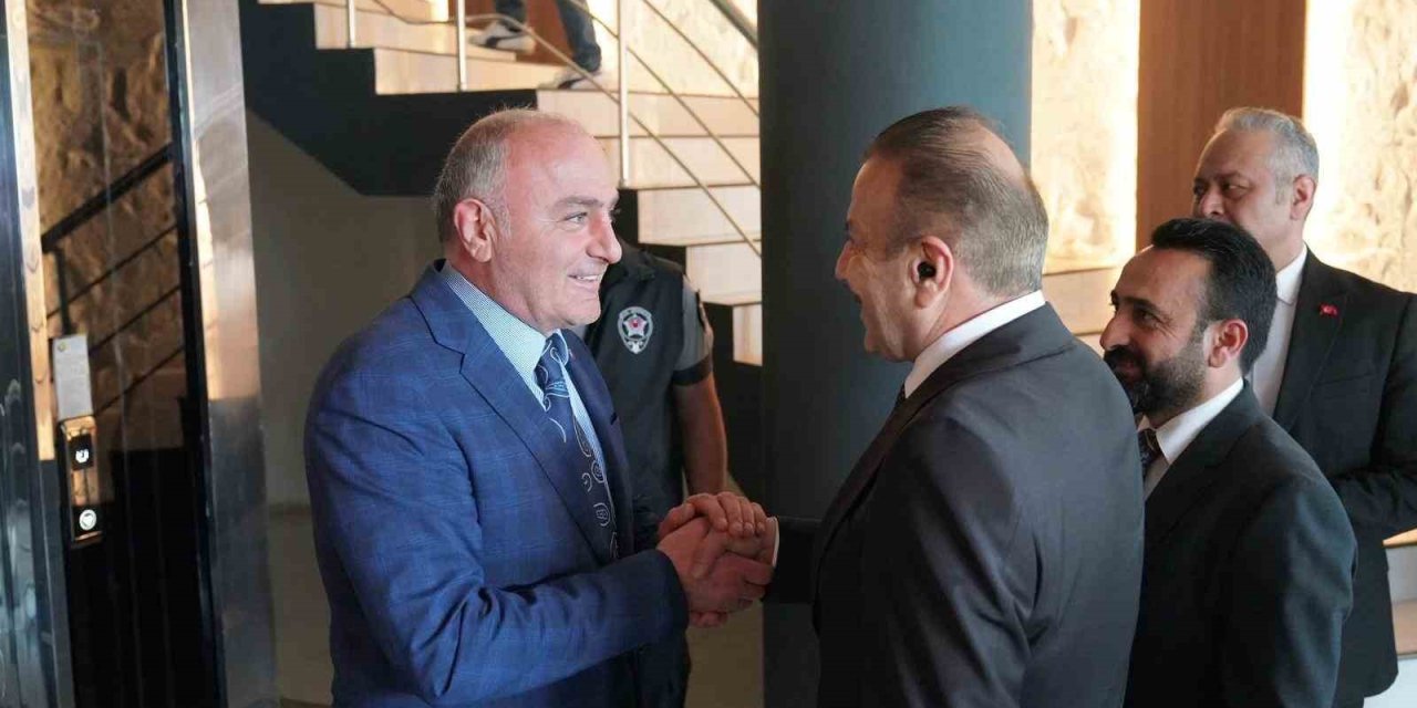 Duhok Ticaret ve Sanayi Odası ile IKBY heyetinden ETSO’ya ziyaret