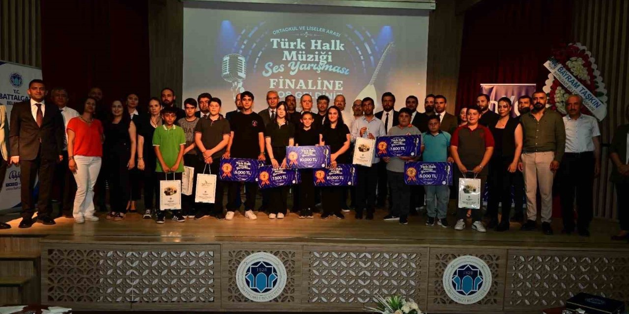 Battalgazi’de Türk Halk Müziği Yarışması’nın kazananları belli oldu