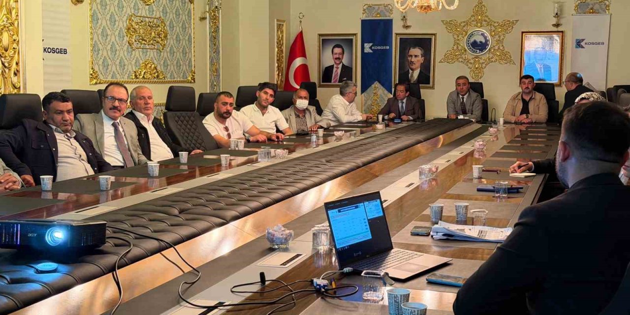 KOSGEB destek programları Ağrı’da tanıtıldı