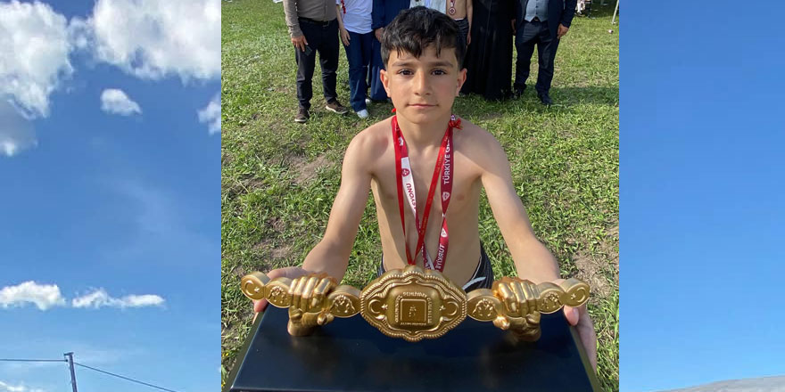 Sarıkamış’ın Minik Pehlivanı Hasan Fatih Ünaldı Geleceğe Umut Veriyor