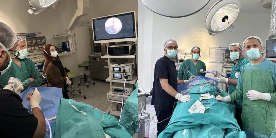 8 yıllık kulak ağrısı ve basınç şikayeti Kurtalan'da son buldu