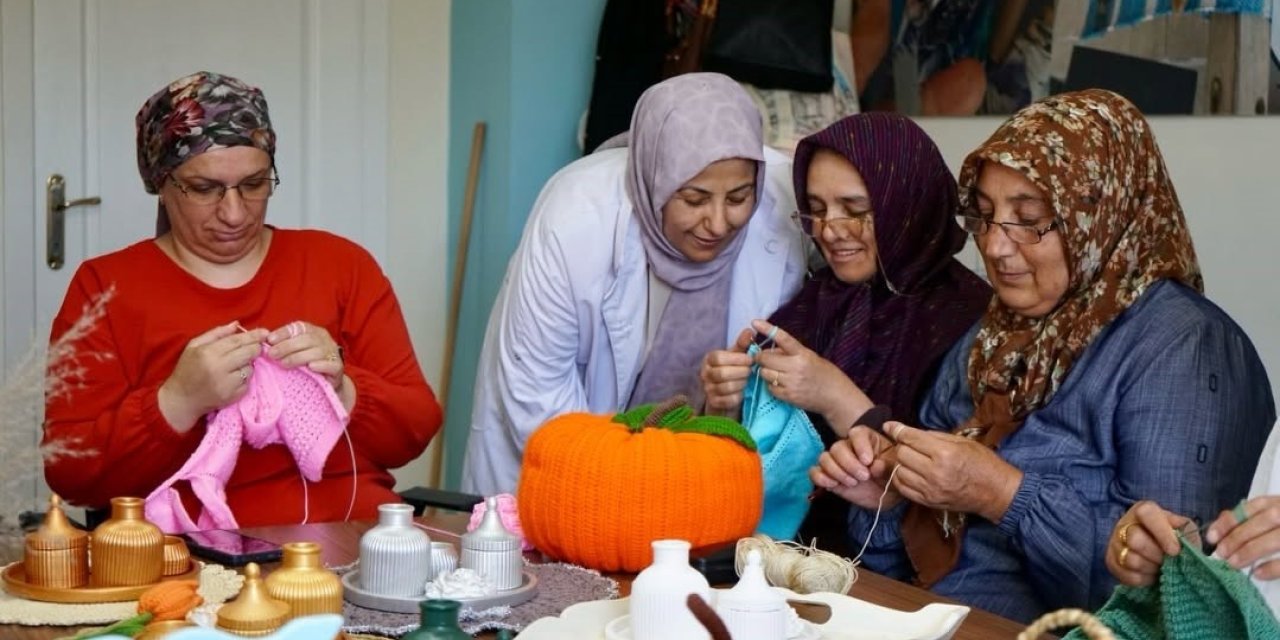 Yeşilyurt Mesleki Eğitim ve Yaşam Merkezi’nde üretim ve öğrenme bir arada