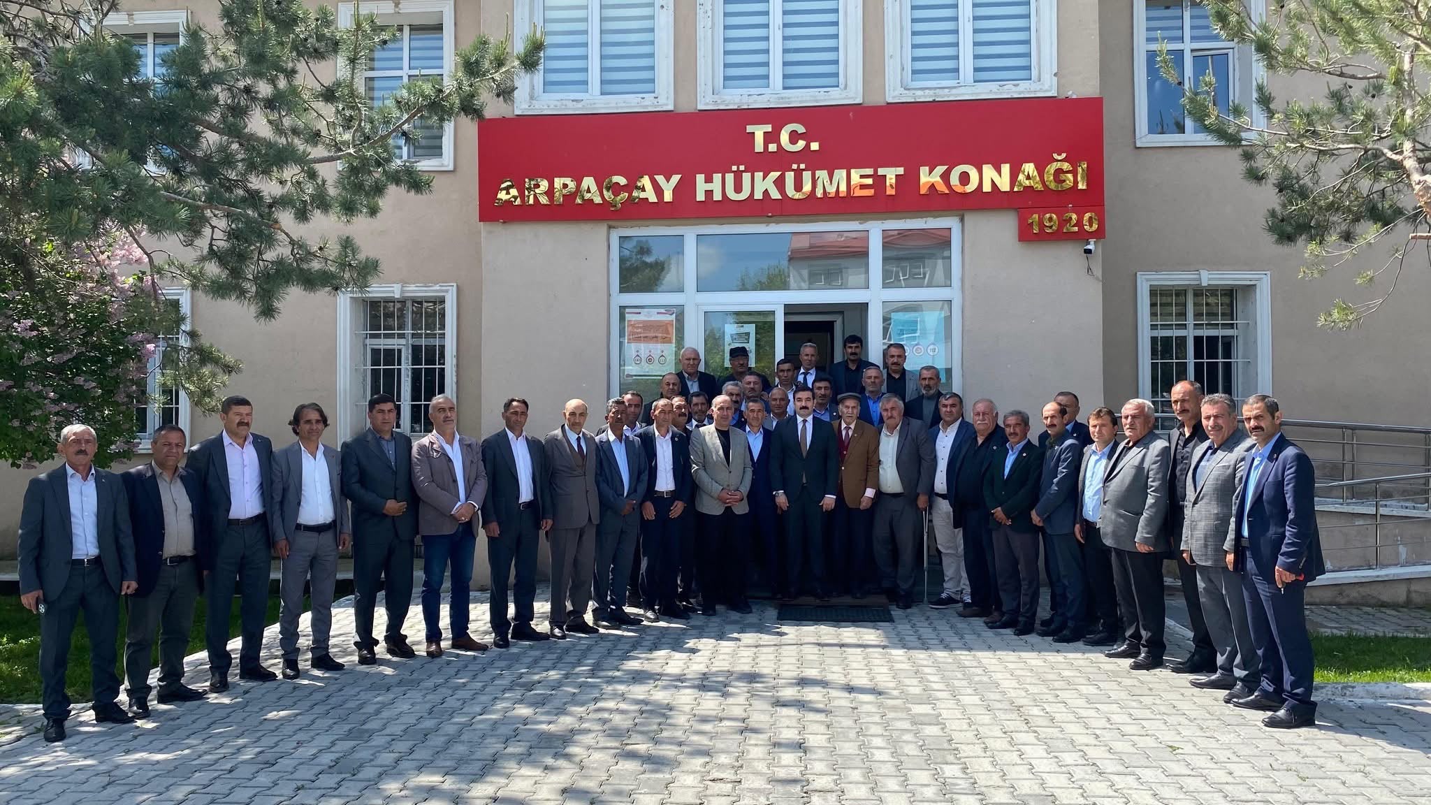 Kaymakam Akköz'den Muhtarlarla "Bayram Sonrası" Değerlendirme Toplantısı