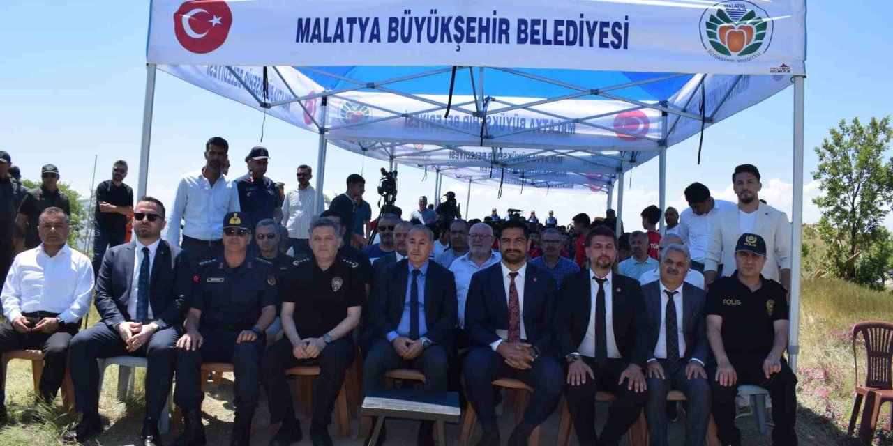 Türkiye Güreş Federasyonu Hatıra Ormanı Malatya’da törenle açıldı
