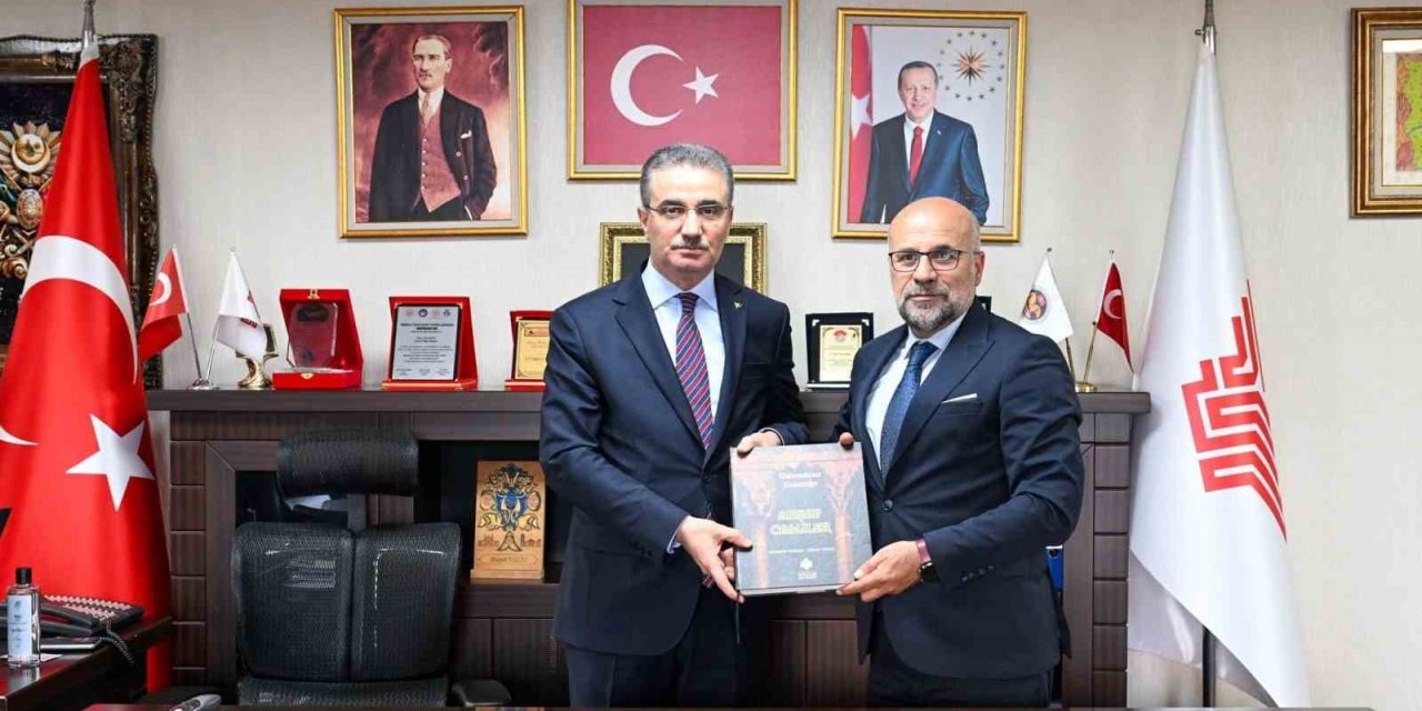 Vali Baruş’a vakıf bilgilendirmesi