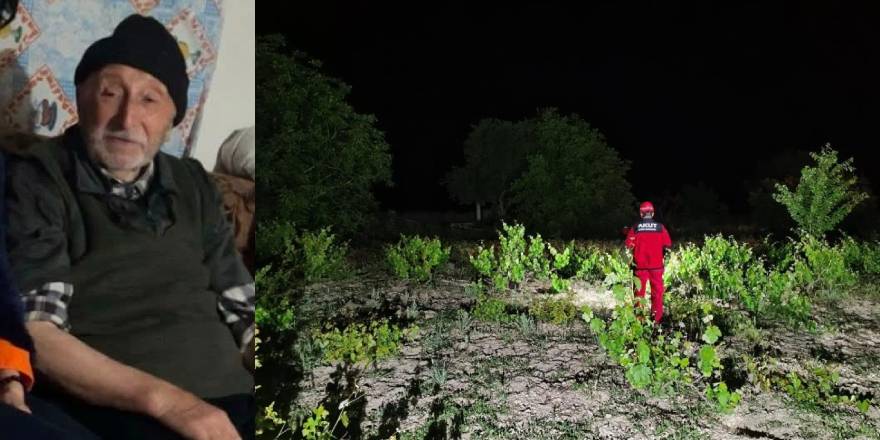 Kayıp 82 yaşındaki şahsı arama çalışmaları sürüyor