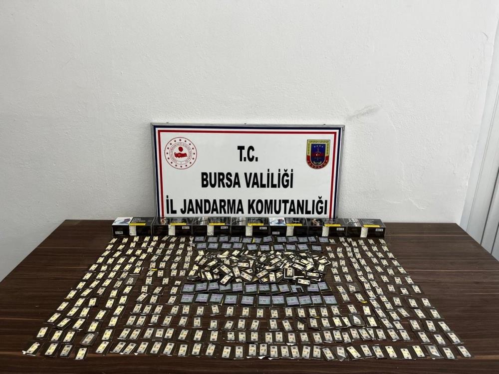 Bursa'da kaçak tütün operasyonu: 6 gözaltı