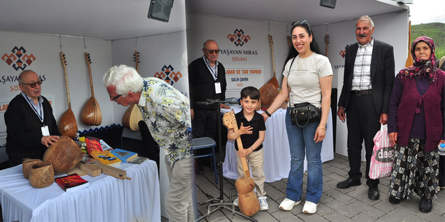 Kars Yaşayan Miras Şöleni’nde Salih Şahin’in Standı İlgi Odağı Oldu