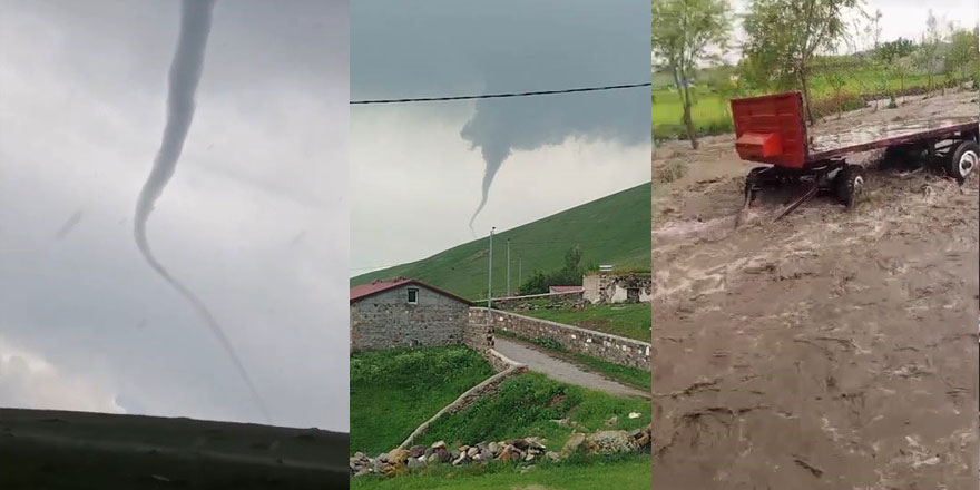 Kars'ta hortum tehlikesi
