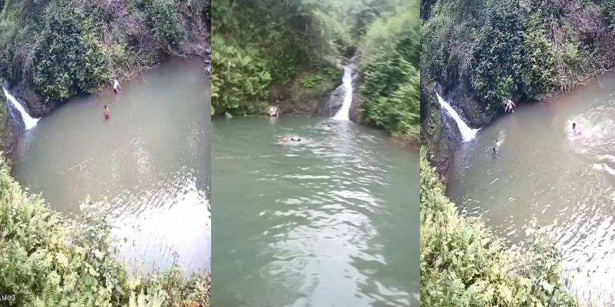 Arhavi'de gölette boğulan 2 din görevlisinin son görüntüleri ortaya çıktı