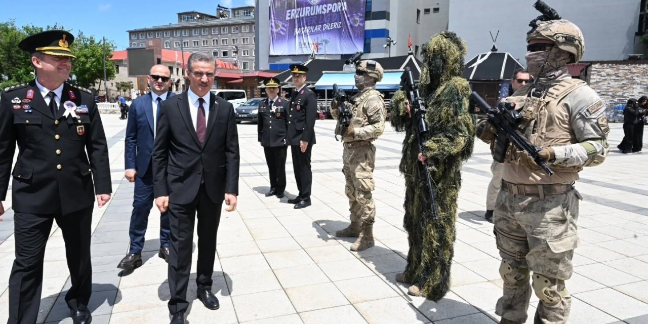 Erzurum’da jandarmanın 187. yılına özel tanıtım standı