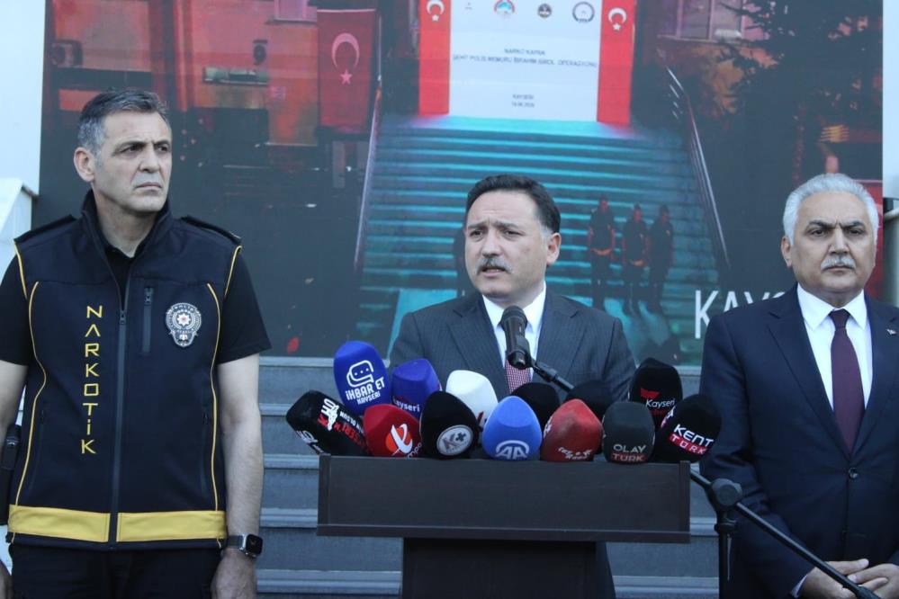 Kayseri'de Cumhuriyet tarihinin en büyük uyuşturucu operasyonu gerçekleştirildi