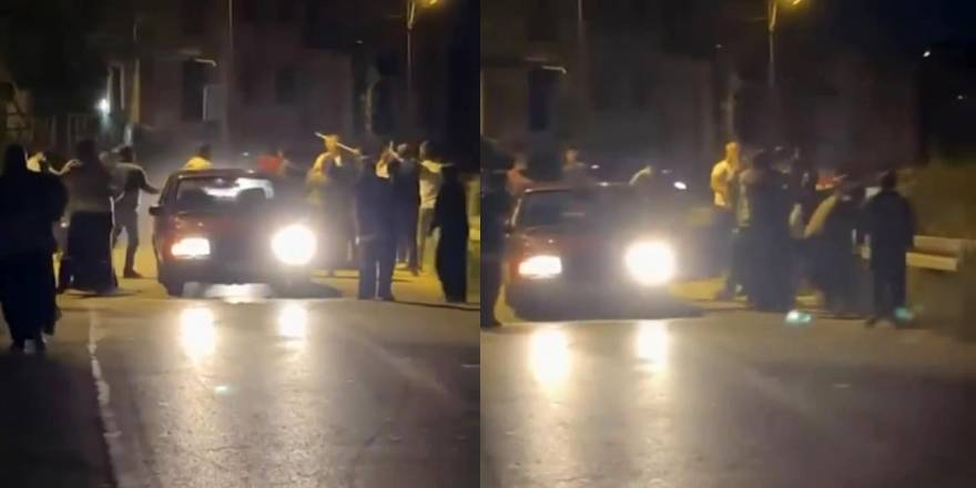 Bursa'da iki grup birbirine girdi: Tekme, tokat ve sopalar havada uçuştu