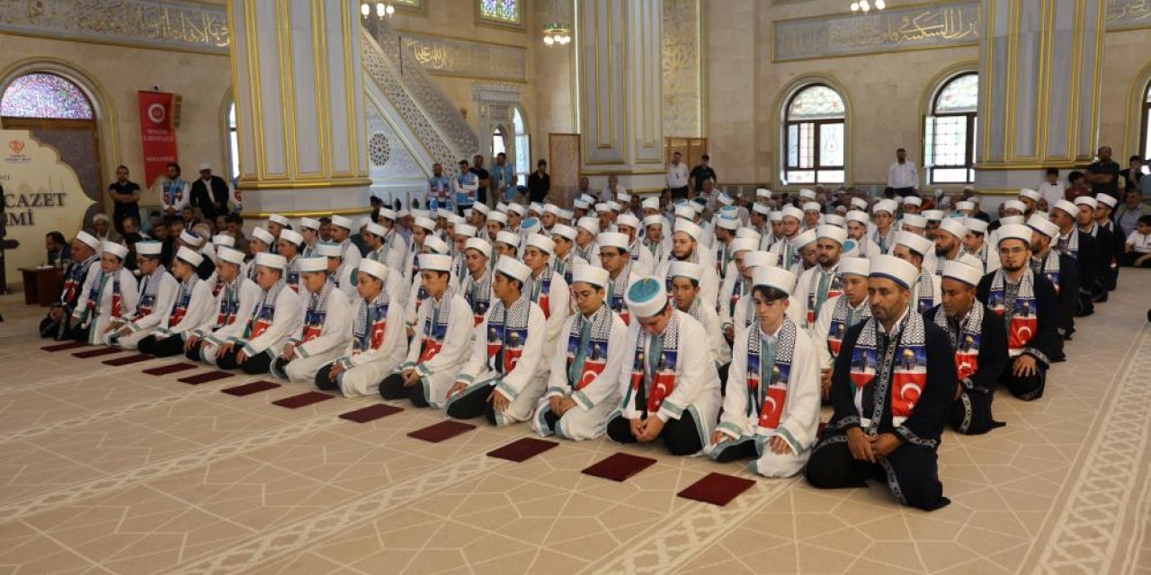 207 hafız icazet belgesini aldı