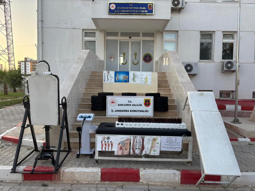 Şanlıurfa'da kaçak tedavi merkezine operasyon: 1 gözaltı