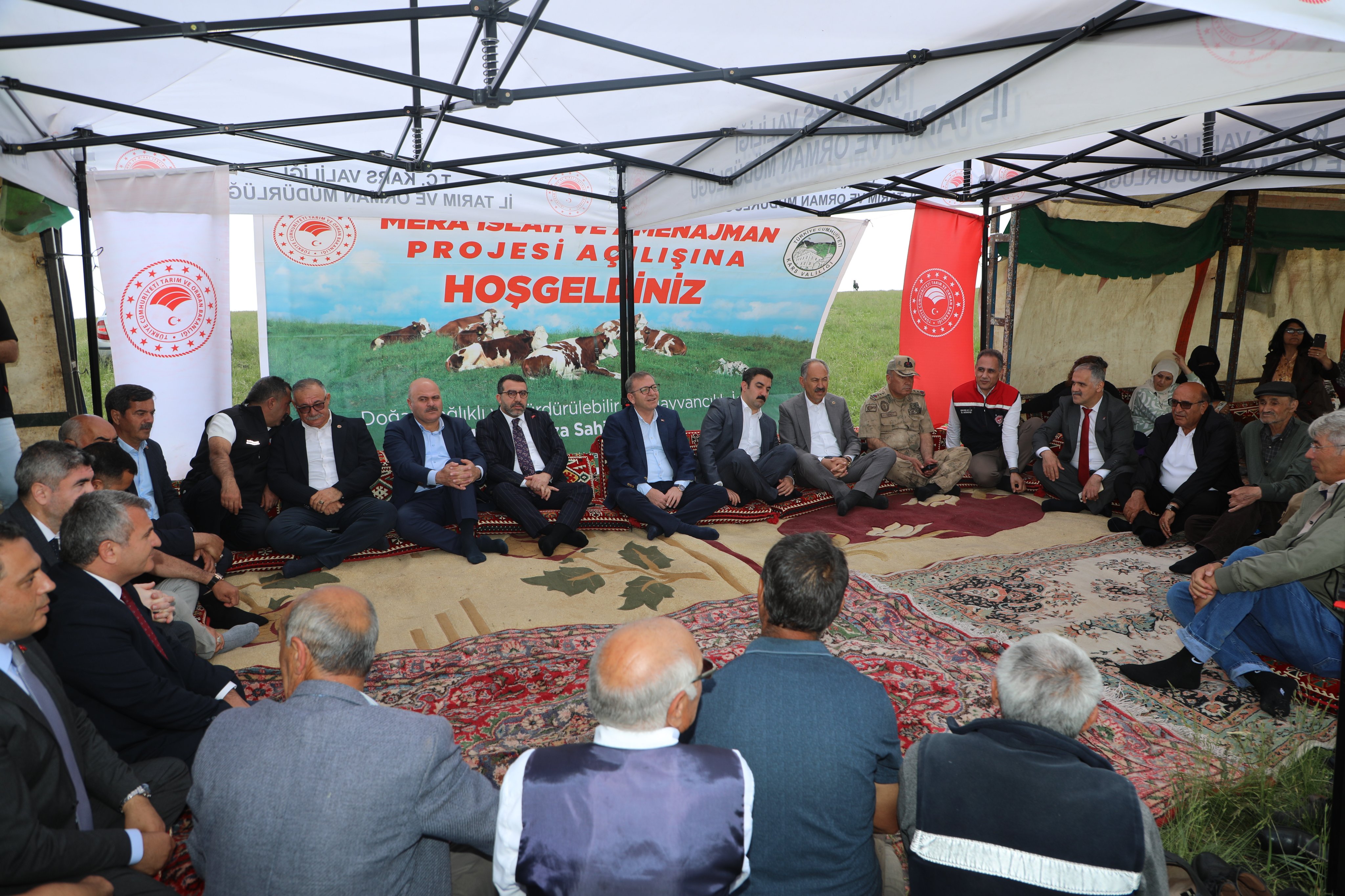 Kuyucuk Köyü Yaylası’nda Mera Islahı ve Tohum Dağıtım Programı Gerçekleştirildi