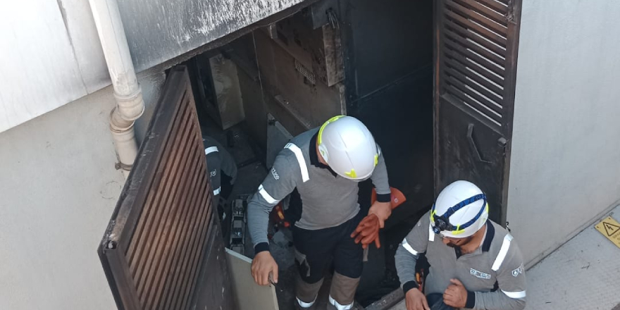 Kars Belediyesi’nde Jeneratör Yangını