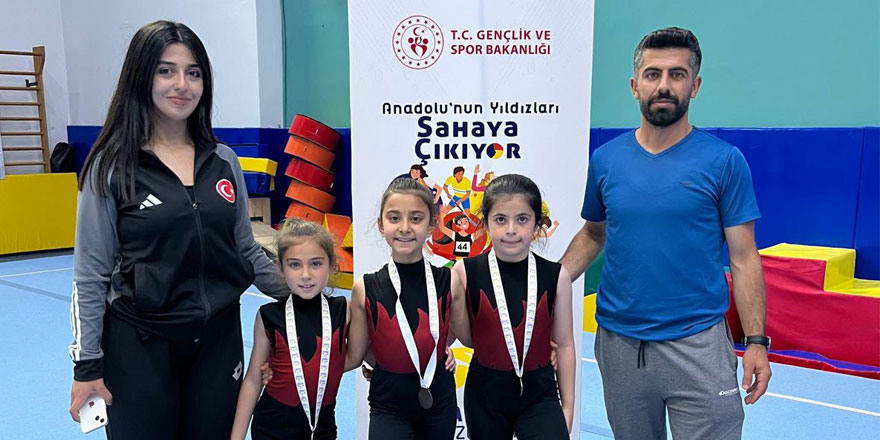 Kars'ın Genç Cimnastikçileri Malatya’da Destan Yazdı