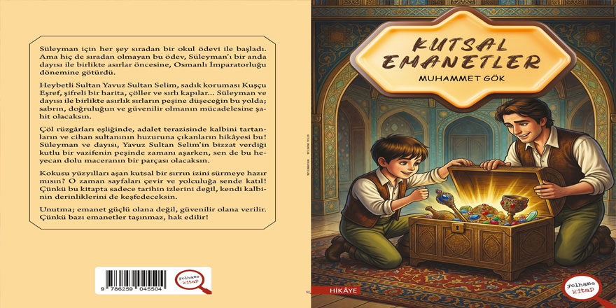 Yazar Muhammet Gök’ün "Kutsal Emanetler" Kitabı Okuyucuyla Buluştu