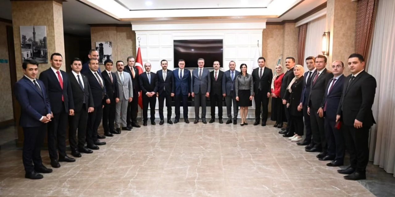 Kaymakamlara veda yemeği