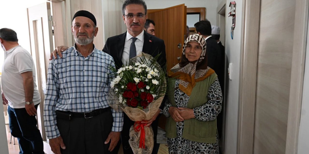 Vali Baruş’tan Narman’da şehit ailesi ve gaziye anlamlı ziyaret