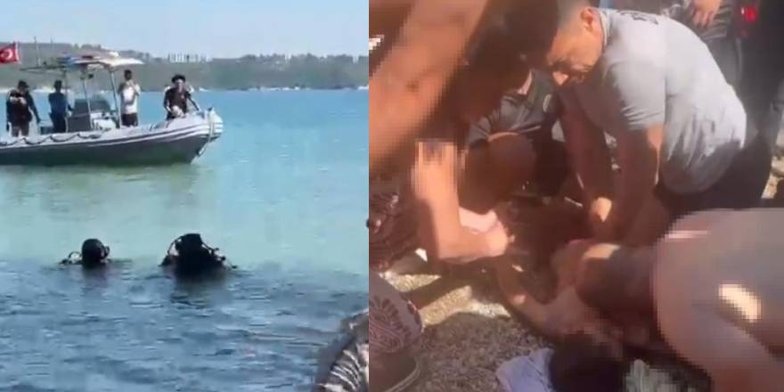 Kalbi Duran 8 Yaşındaki Çocuğu Dalgıç Polisin Müdahalesi Hayata Döndürdü