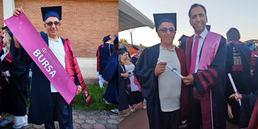 Bursa'nın aile hekimi Dr. Ahmet Kartal, 10'uncu diplomasını Eskişehir'de aldı