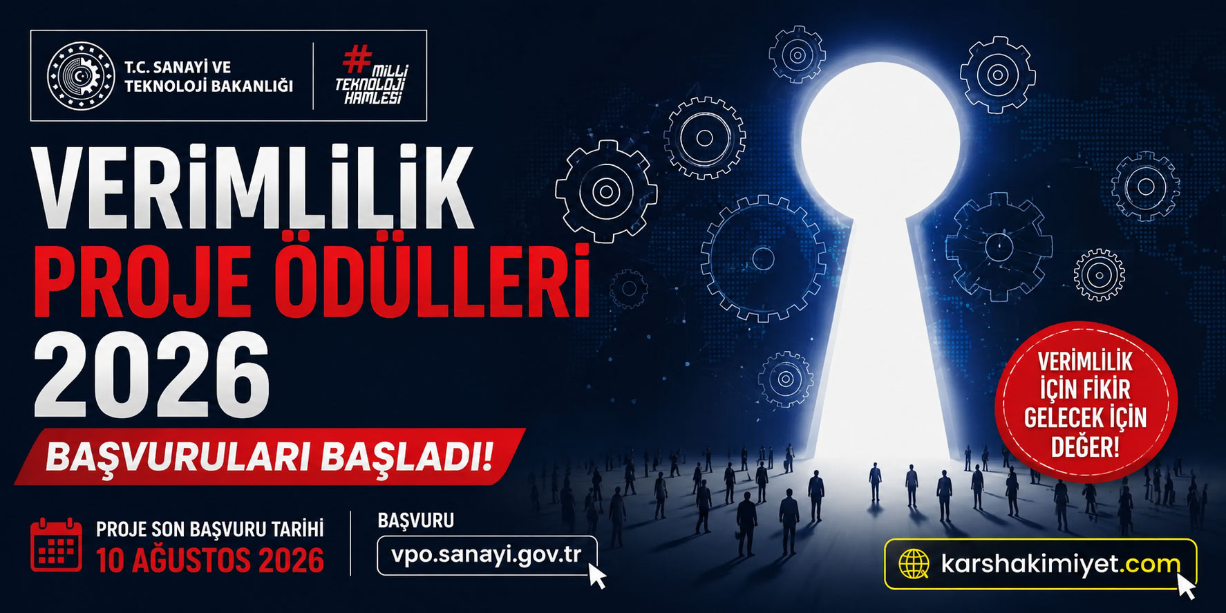 Verimlilik Proje Ödülleri 2026 Başvuruları Başladı!