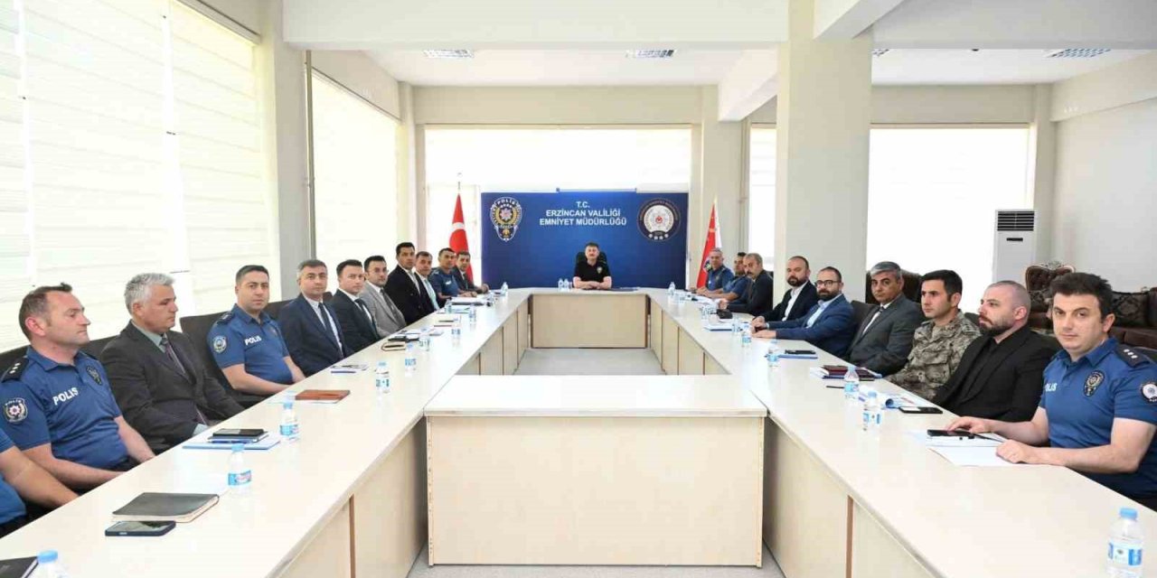 Erzincan’da NATO Zirvesi öncesi güvenlik toplantısı yapıldı