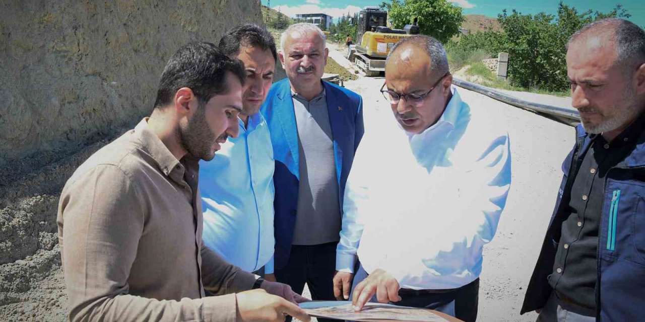 Malatya Büyükşehir Belediyesi’nden Kuluncak’a 41 kilometrelik içme suyu hattı