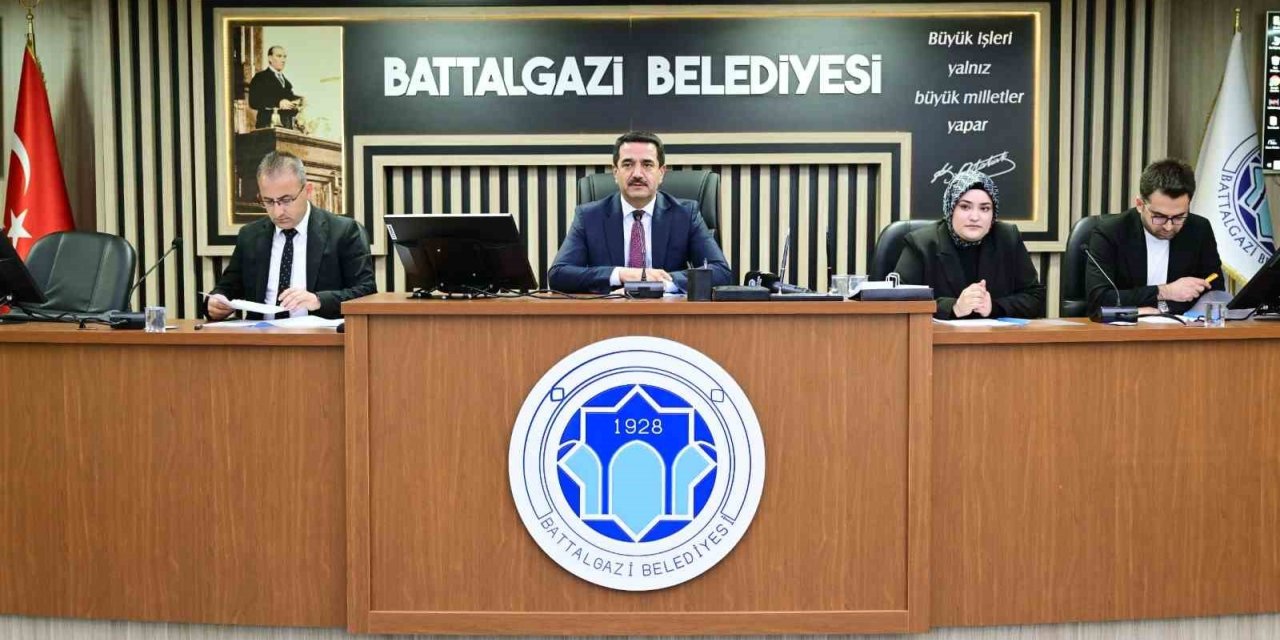 Battalgazi Belediye Meclisi Temmuz ayı toplantısı gerçekleştirildi