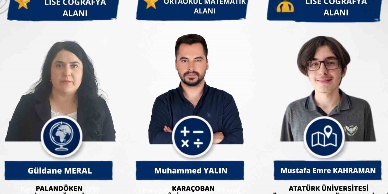 Bilim Olimpiyatları’nda Erzurum başarısı
