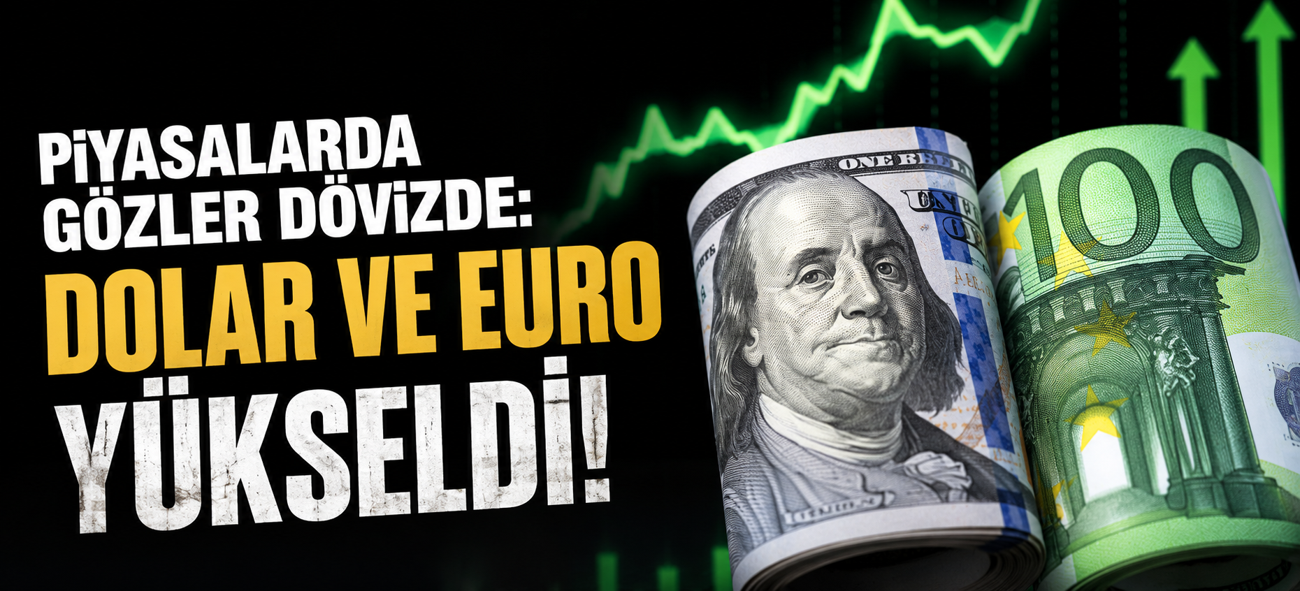 Piyasalarda Gözler Dövizde: Dolar ve Euro Yükseldi