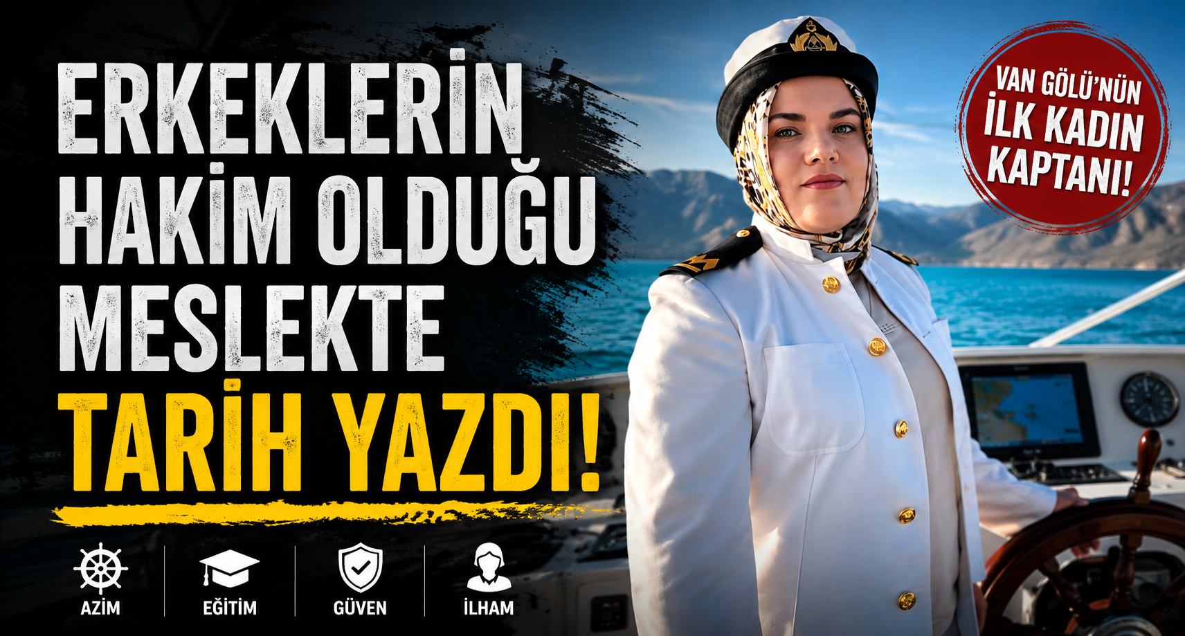 Erkeklerin Hakim Olduğu Meslekte Tarih Yazdı
